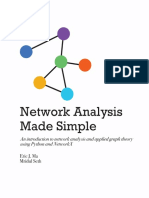 Eric Ma and Mridul Seth - Network Analysis Made Simple An Introduction To Network Analysis and Applied Graph Theory Using Python and NetworkX-leanpub - Com (2021)