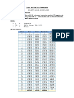 Tarea Matematica Financiera: Edilberto Manuel Quispe Flores