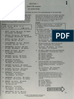 Form Codes 4E and 4V Section 1 Time - 30 Minutes 45 Questions