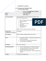 BS ENG-101 Course Outline (Revised)