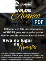 1311 Ocupe Seu Lugar de Avanço