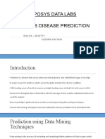 Exposys Data Labs Diabetes Disease Prediction: Shilpa J Shetty Nishma Nayana