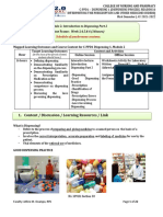 Content / Discussion / Learning Resources / Link: Schedule of Synchronous Sessions