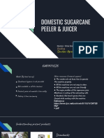 SUGARCANE PEELERJUICER Final