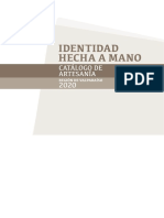 2021 Catálogo de Artesanía 2020 Identidad Hecha A Mano