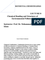 6 Chemical Bonding and Structures of Environmental Pollutants