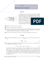 Haut-Parleur de Laplace: Énoncé