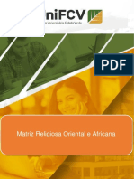 Matriz Religiosa Oriental e Africana