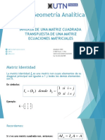 Matriz Inversa. Matriz Transpuesta