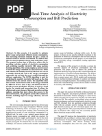 Electrify Real-Time Analysis of Electricity Consumption and Bill Prediction