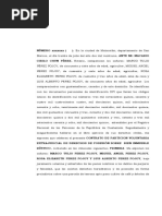 No. 547.PARTICION VOLUNTRIA EXTRAJUDICIAL. MARCO TULIO PEREZ POJOY Y HERMANOS. MYH. 18.