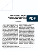 Refuncionalizaçao Do Espaço Geográfico