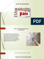 Nociception: Vidosavljević Tamara Perović Ksenija