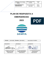 Plan de Respuesta Ante Emergencias 2023 Semya Sac