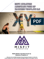 Misfit Athletics Hspu Weakness Template 2.0