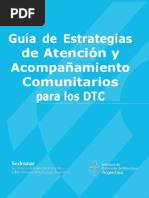 Guía de Estrategias de Atención y Acompañamiento Comunitarios para Los DTC