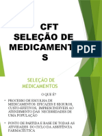 CFT e Padronização de Medicamentos