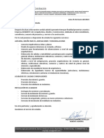 Carta de Presentación - Arquidyc