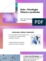 Aula 1 Psicologia Ciência e Profissão