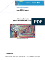 Adivina Adivinador, ¡Tras La Respuesta Va El Cazador! - 1° Grado