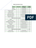 Matriz Curricular 27