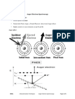 Auger Electron Spectroscopy - 97-2003