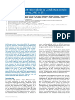 Multidrug-Resistant Tuberculosis in Uzbekistan: Results of A Nationwide Survey, 2010 To 2011