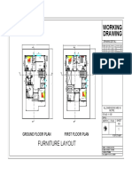 Working Drawing: Furniture Layout