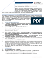 Processo de Recrutamento E Seleção # - Programa Aprendiz Edital de Abertura de Inscrições