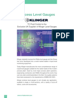 Notes For - Process Level Gauges