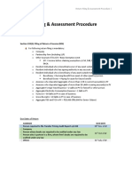 Assessment (Full) Quick Revision