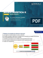 Bioestadistica Ii: DR Carlos Martinez