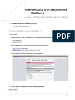 Instalación y Configuración de Un Servidor Web en Debian9