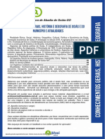 Prefeitura de Abadia de Goiás-GO: Apostila Gerada Especialmente Para: Cleicia Neves Da Silva 045.811.365-47