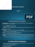 6 - Construction Contracts