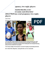 One Cruel Pregnancy, Two Rugby Players Entertainment/county-Nairobi/article/ 2001275849/one-Cruel-Pregnancy-Two-Rugby-Players