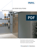 Automatic Glass Door Solutions & Applications: IN AL