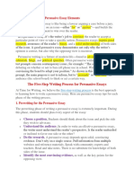 Persuasive Essay Elements