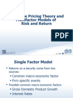 CH 10 Multifactor Models of Risk and Return