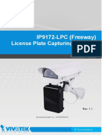 Vivotek Camara Ip 2 Megapixeles para Captura de Placas Ip9172 LPC Guia Rapida Ingles