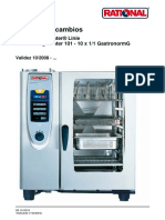 Manual Rational SCC101G - VG - 230V - ES