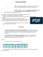 Resumo Modelo Atômico