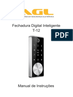 Manual Fechadura Digital T12