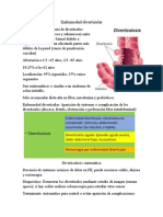 Enfermedad Diverticular