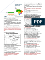 Gabarito - Avaliações 4°bim.