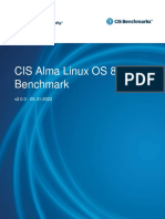 CIS Alma Linux OS 8 Benchmark v2.0.0