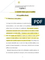 Un Marco Contable Básico para El Analisis de La Politica Fiscal-Cap 1