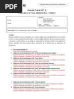 Guía de Práctica #1 - Evolución de Teorías Administrativas