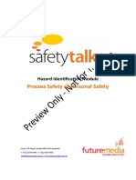 Process Safety or Personal Safety Support Material