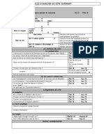 Grille D Analyse de Site D Entreprise